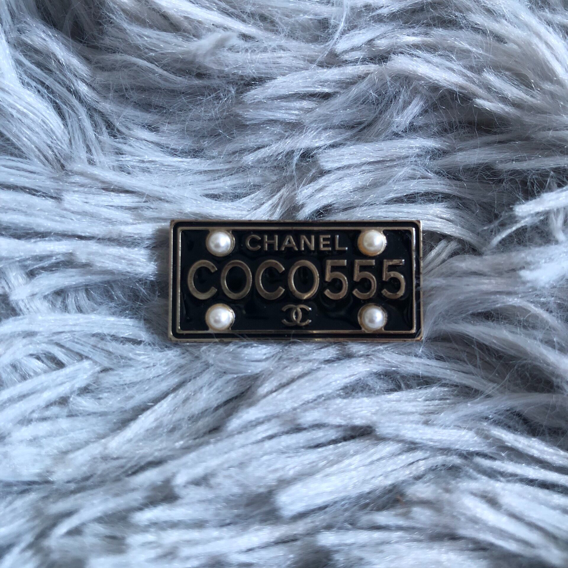 Chanel COCO555 Rectangular Brooch