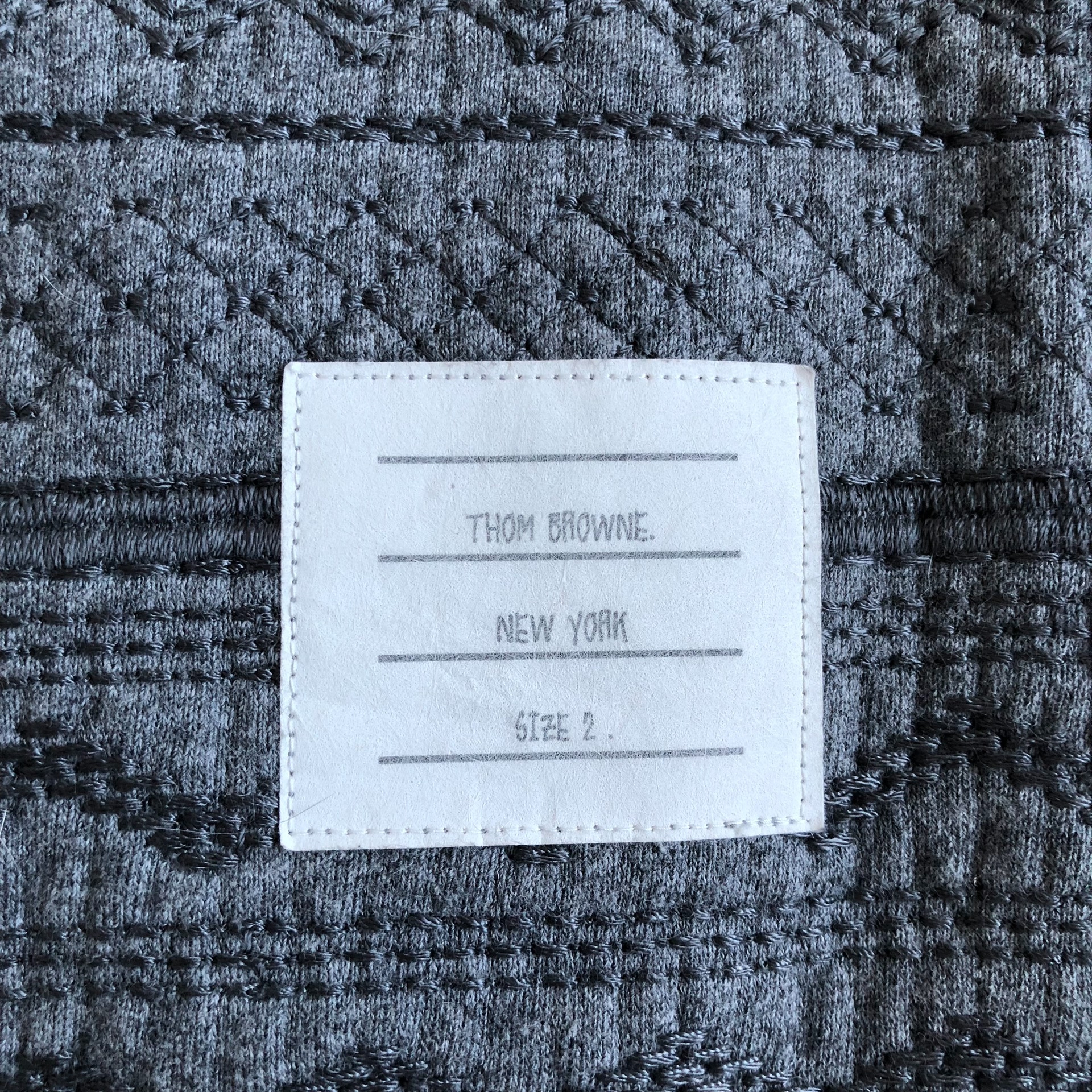 Thom Browne Dog Knit Sweatshirt — detail