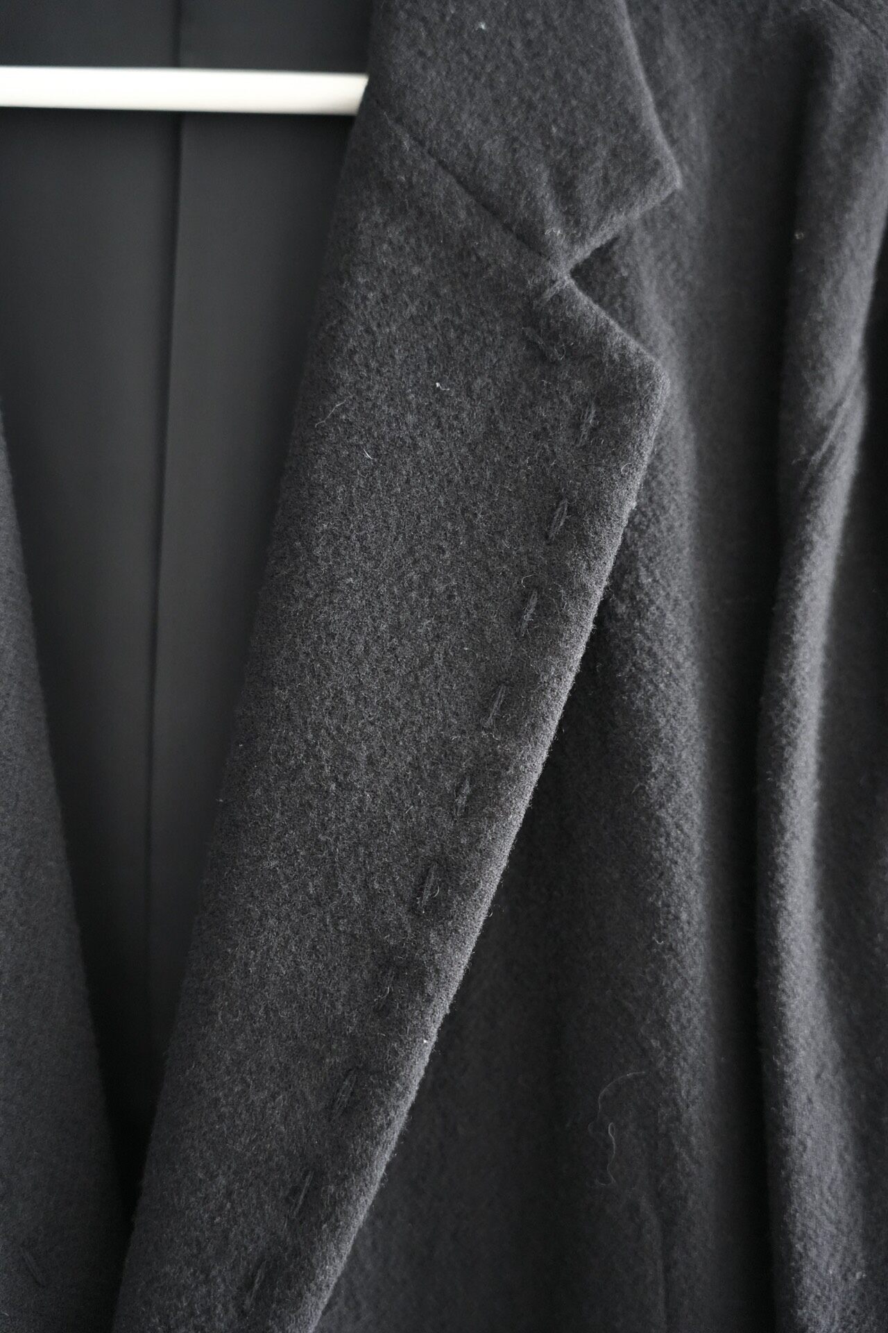 Yohji Yamamoto 05AW Silver Button Suit — label