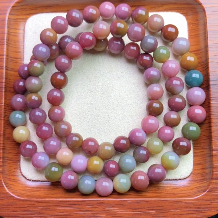 盐源玛瑙新精品精品多圈水晶珠