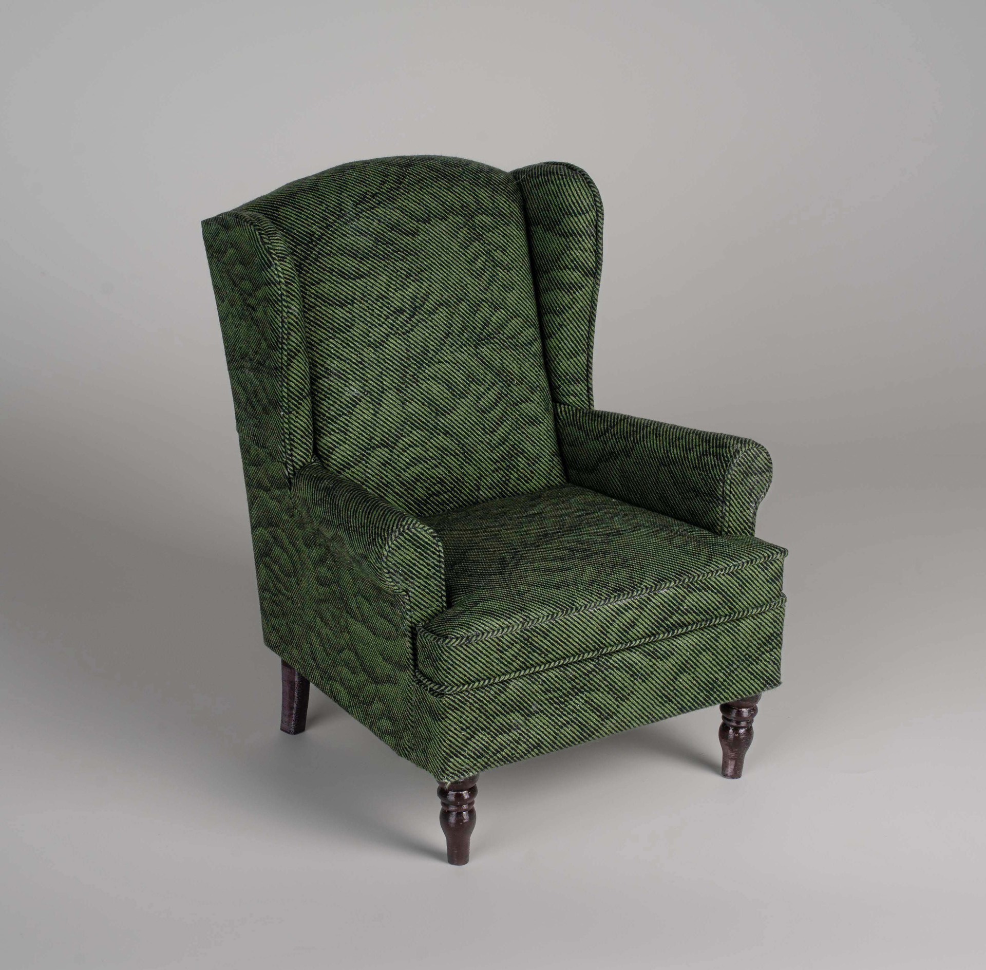 Fauteuil miniature de référence à l'échelle