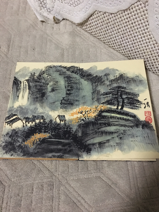 山水小画册