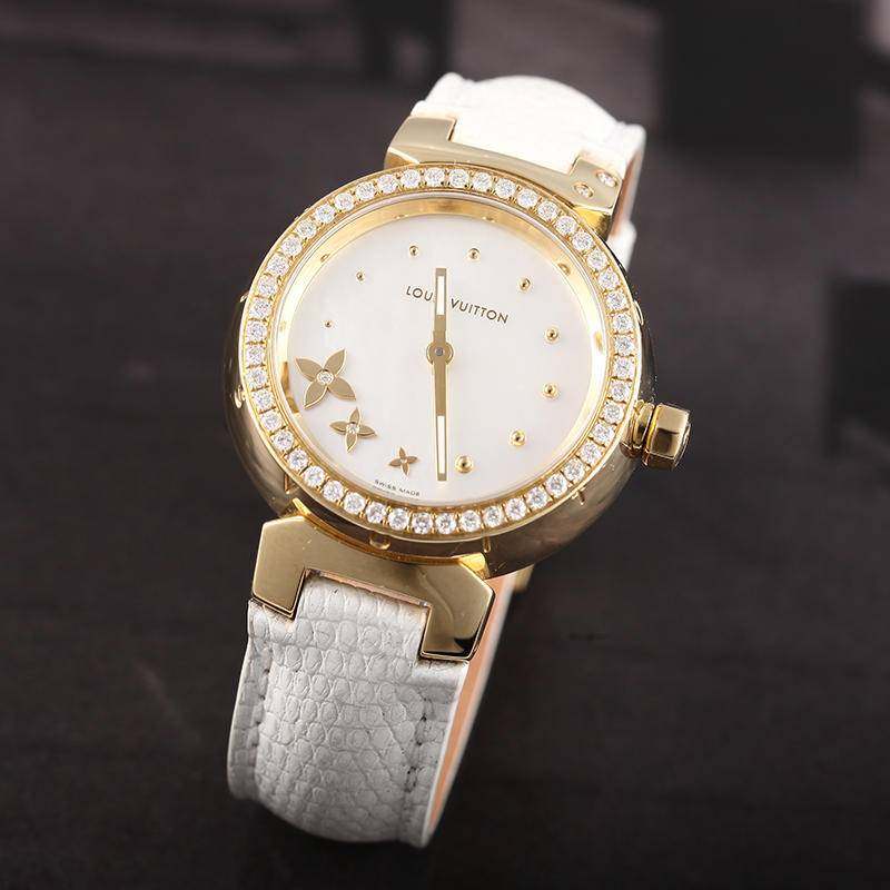 【5折即刻拍】[9.5新]lv/路易威登女表石英石手表