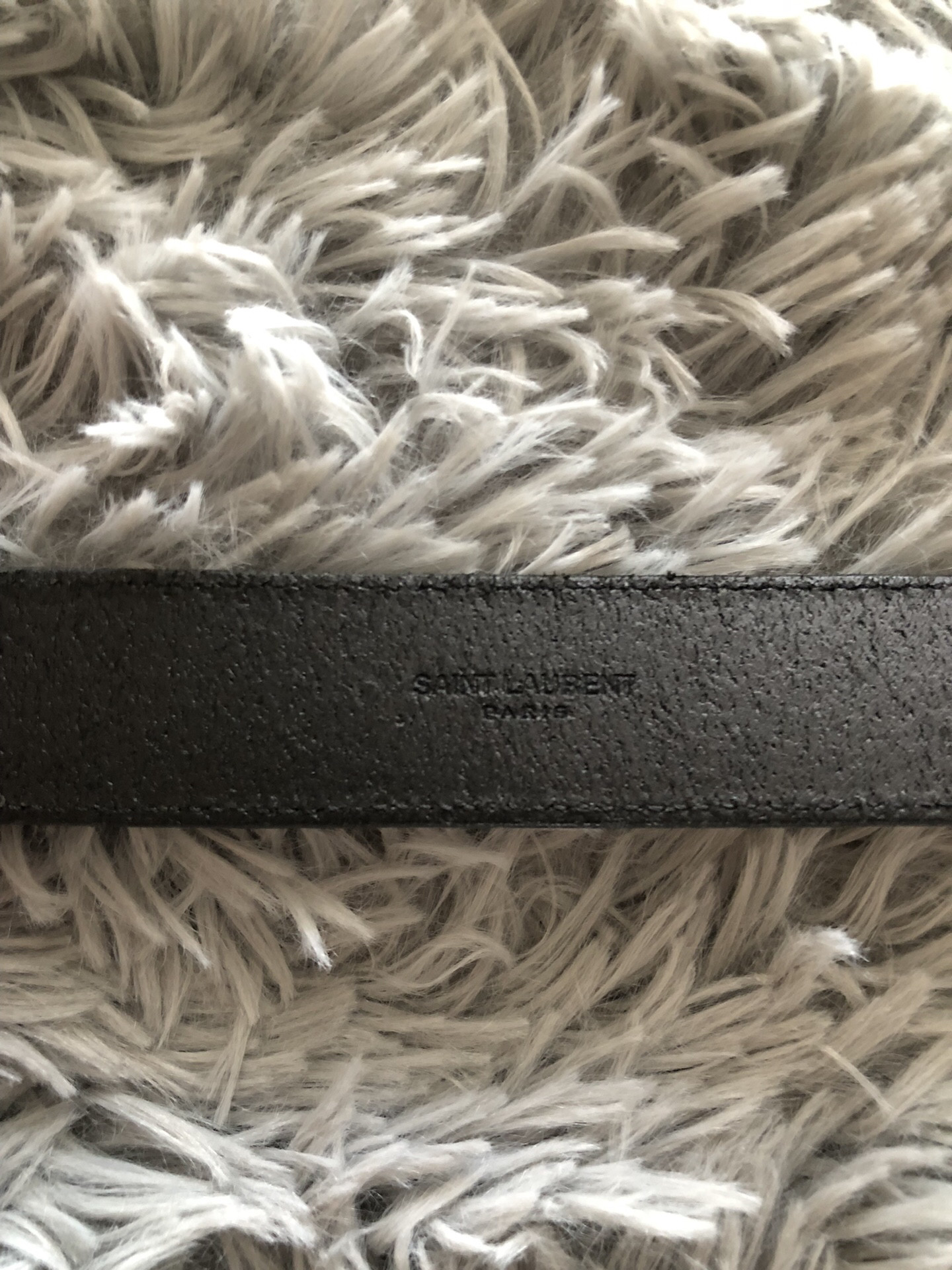Saint Laurent SLP Runway Belt — front