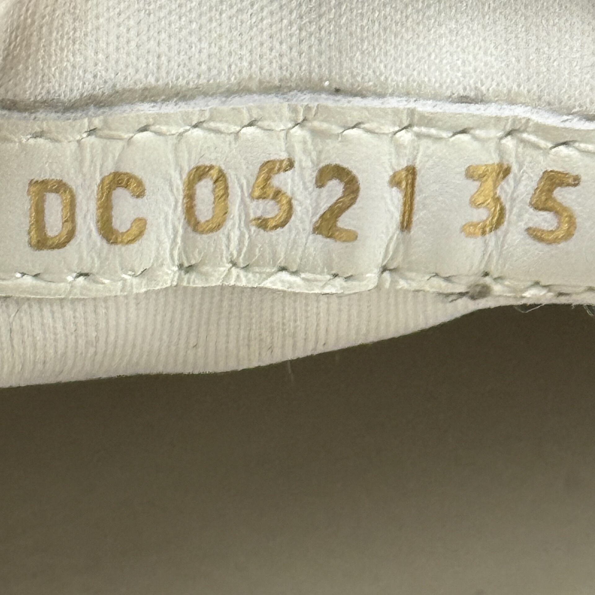 Dior Walk'n Black White Sneakers — label