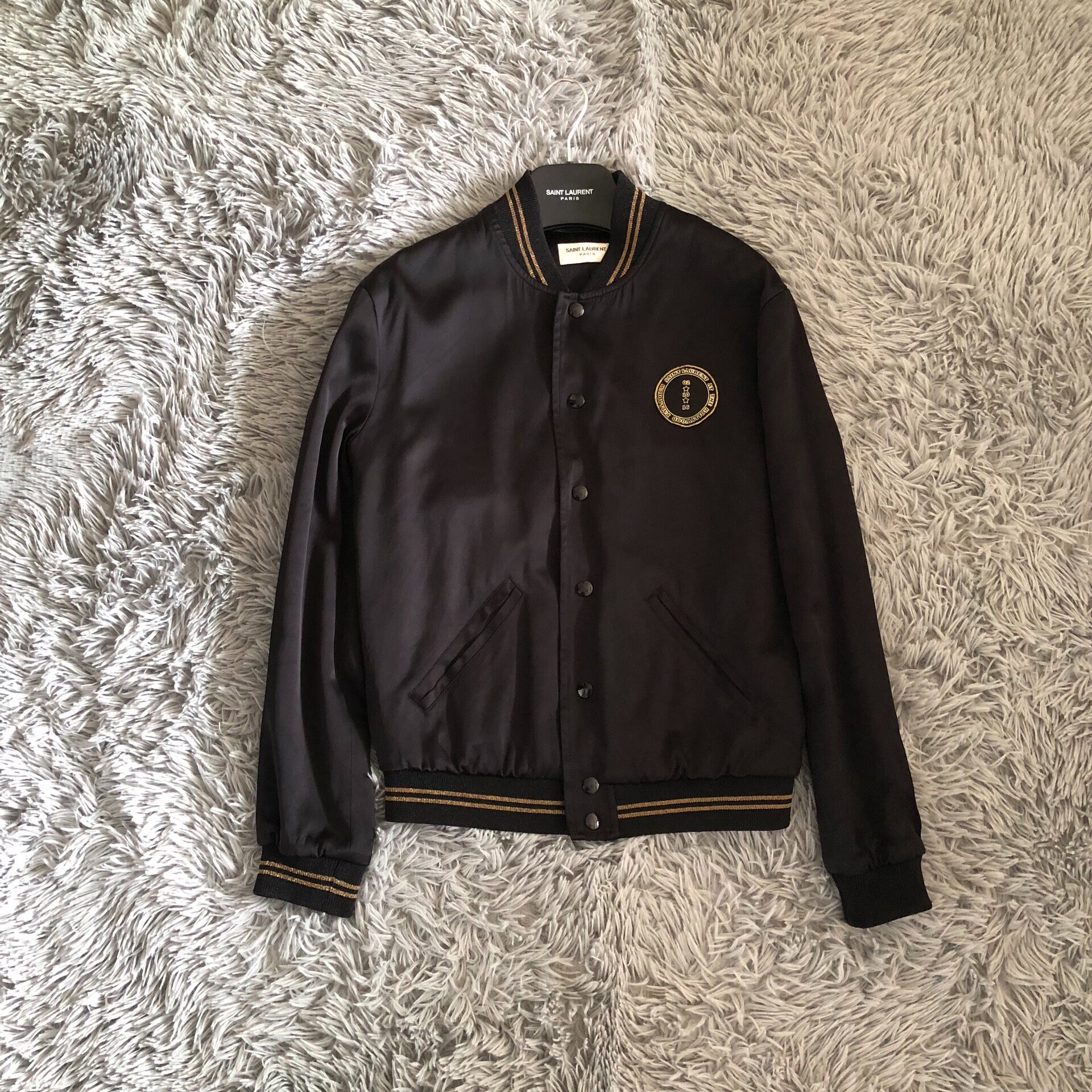 Saint Laurent 16FW Baseball Jacket