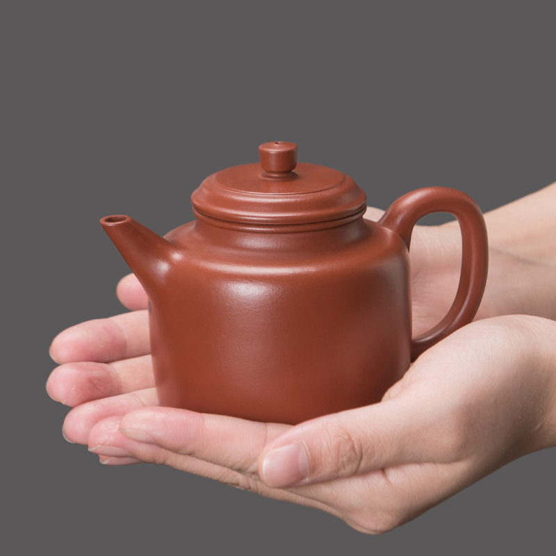 【降至1元】红月德钟 实力匠人马小琴手工制朱泥宜兴紫砂壶