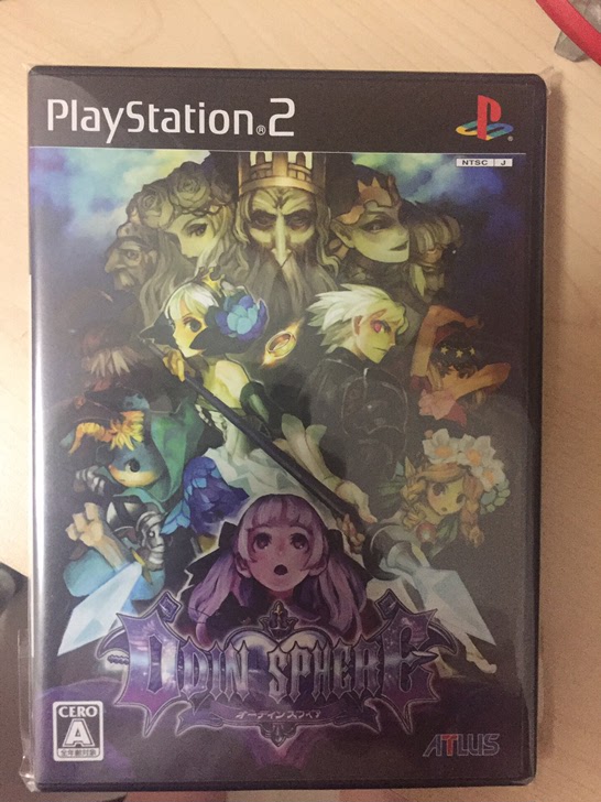 ps2奥丁领域，箱说齐全，中古美品。