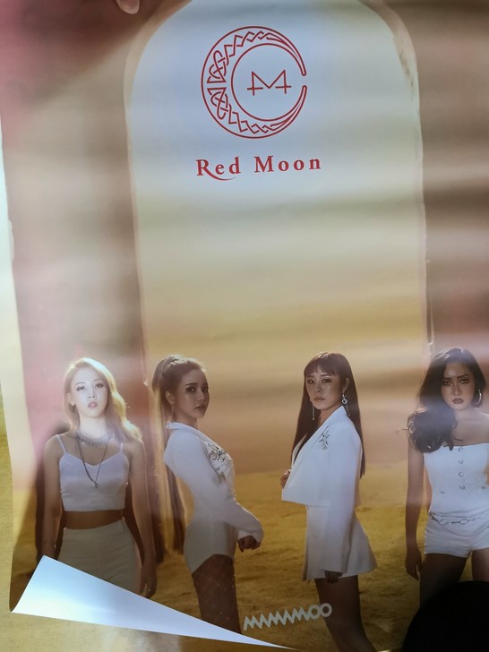 mamamoo专辑海报redmoon红月红专海报