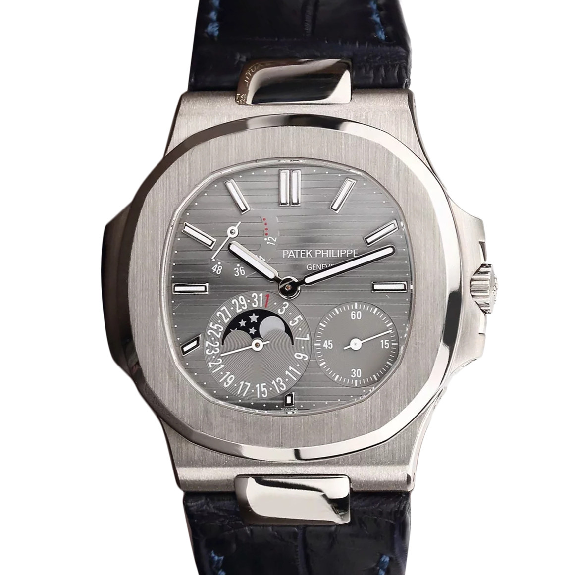 [9.5新]百达翡丽运动自动机械白金男表