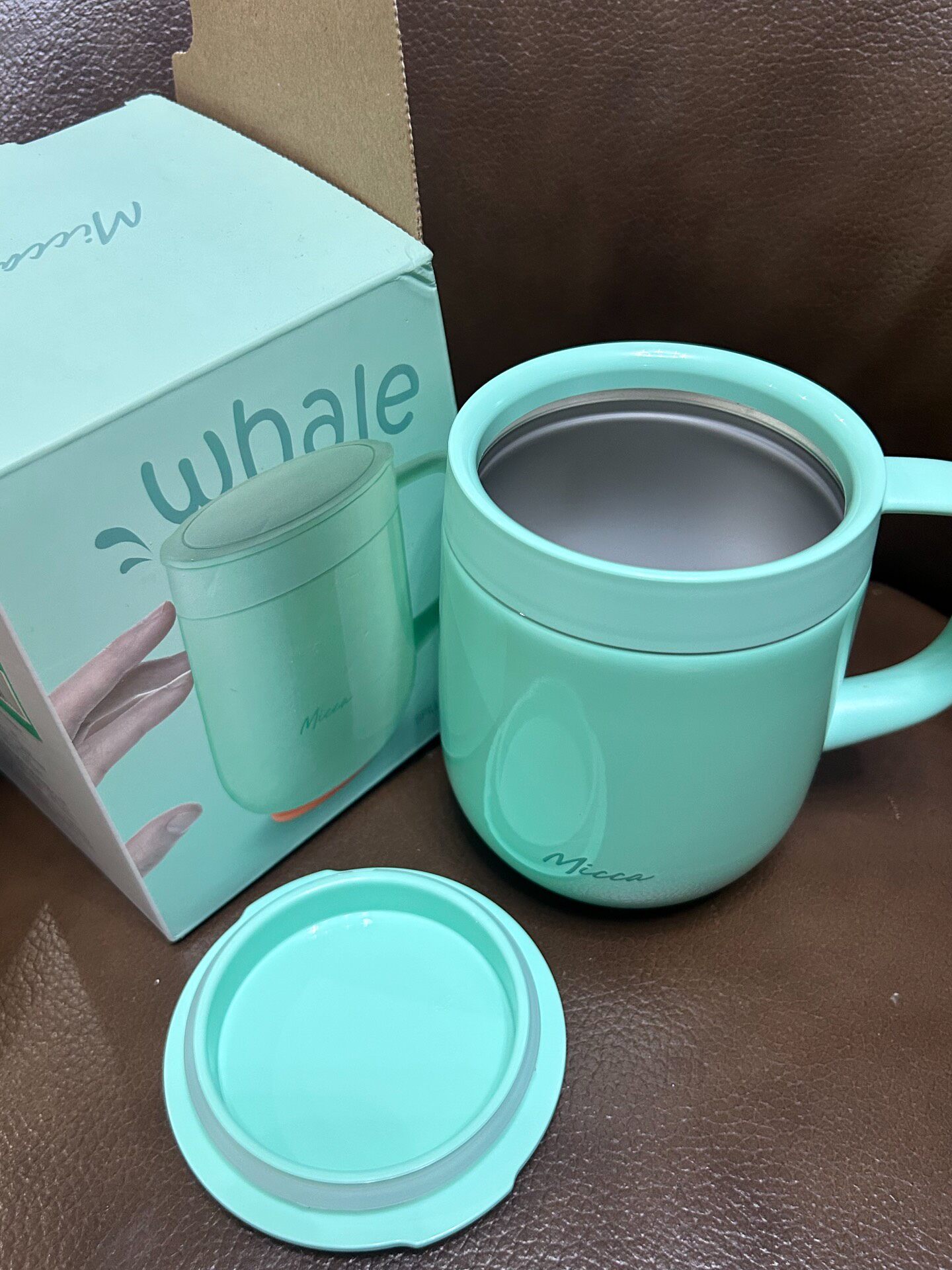 美的Micca鲸鱼保温杯,400ml大容量,29元包邮,不议