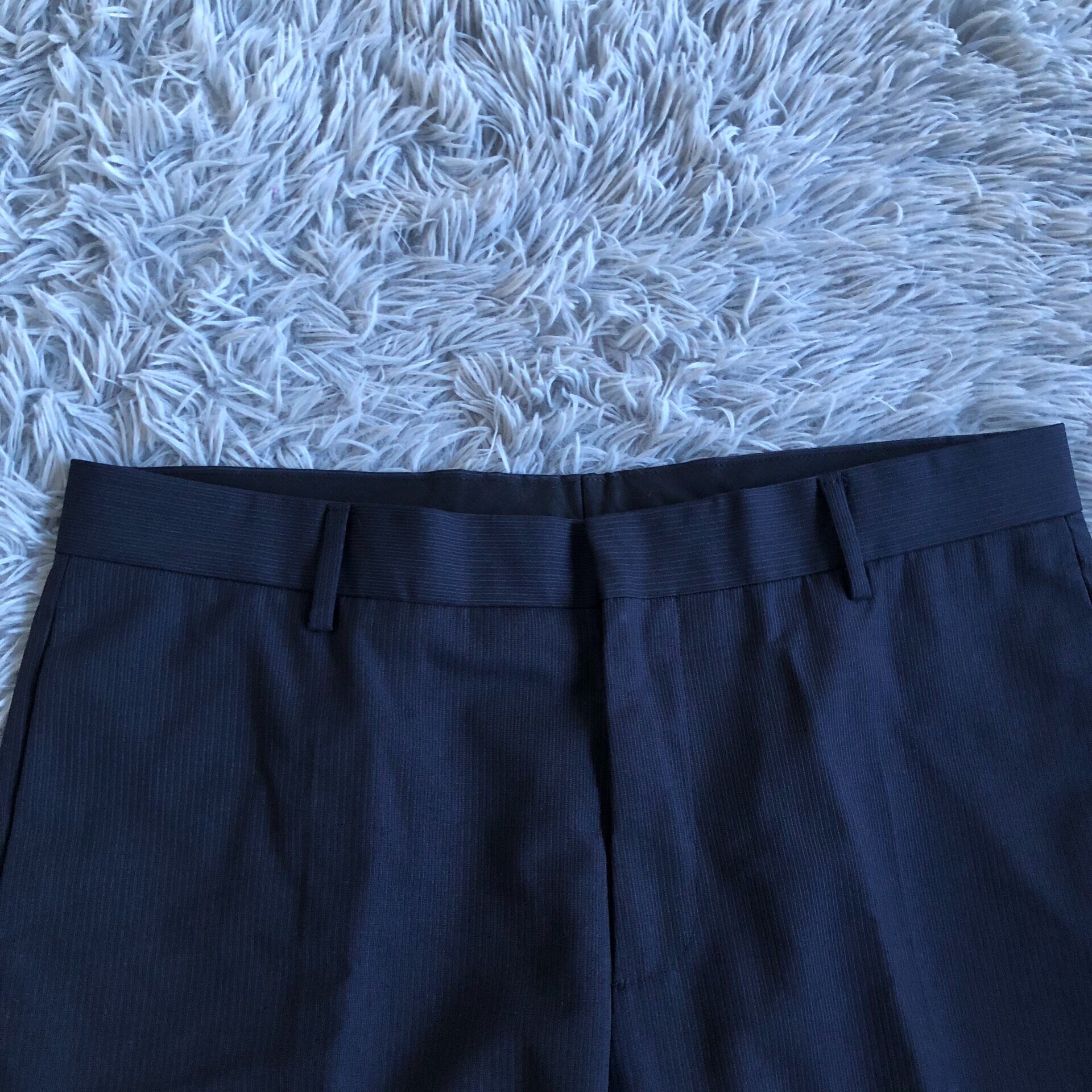 Dior Homme Striped Wool Trousers — detail