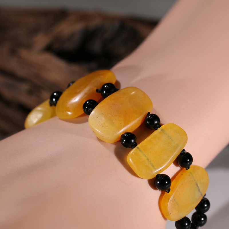 寿山石 原石手链 - 拍卖