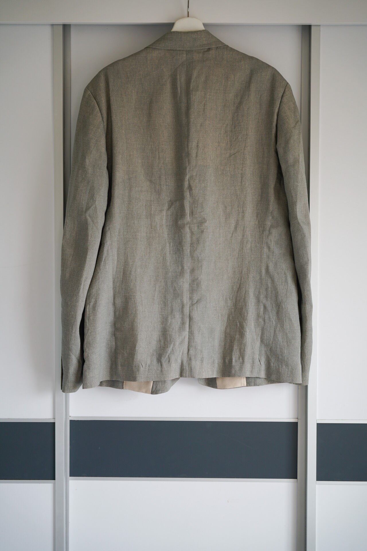 Yohji Yamamoto 2010 SS Gray Suit Jacket — front