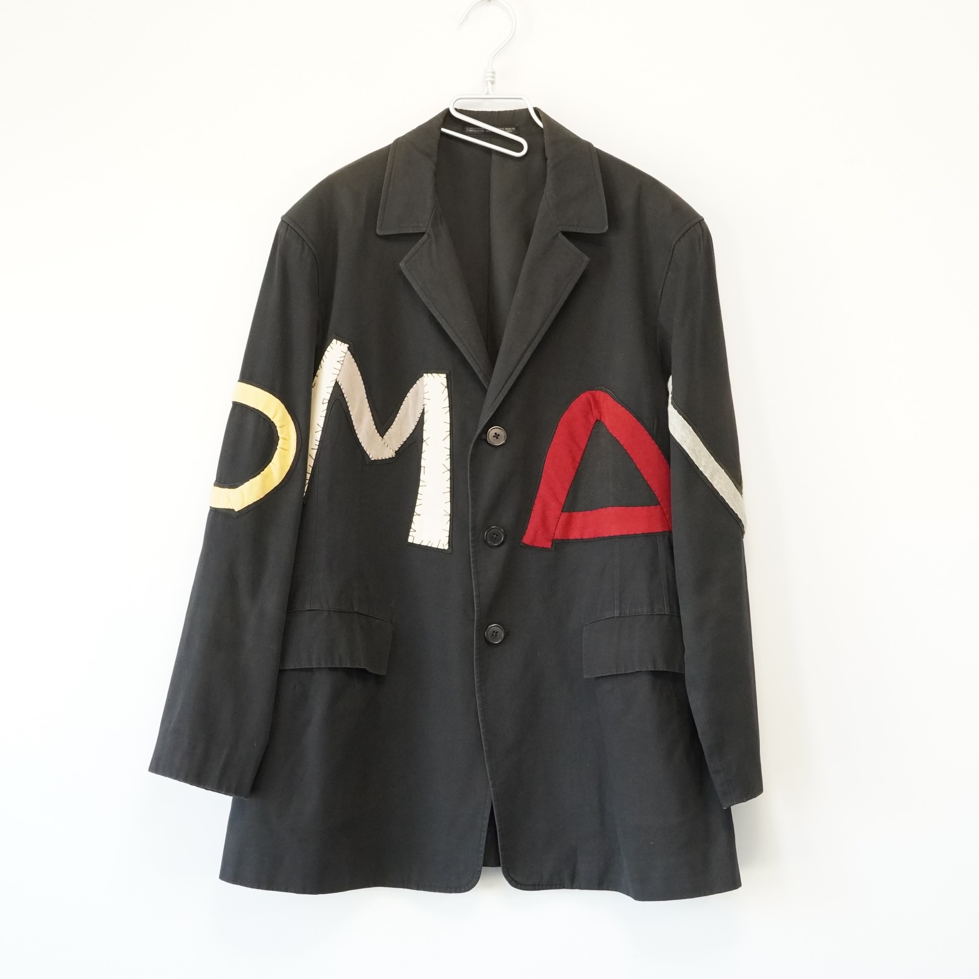 Yohji Yamamoto 80SS Letter Patch Jacket