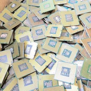 标1074 废旧金属:拆机老款镀金cpu,50斤左右(金属具体含量不详)