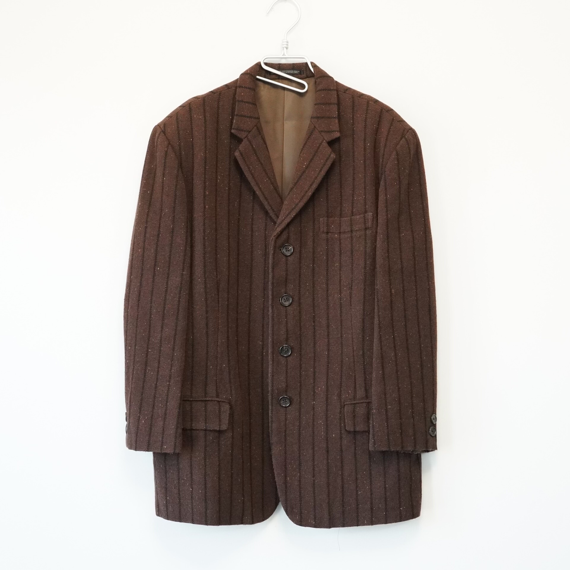 Yohji Yamamoto 93AW Striped Wool Jacket