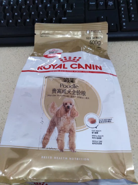 皇家贵宾泰迪成犬全价狗粮500g