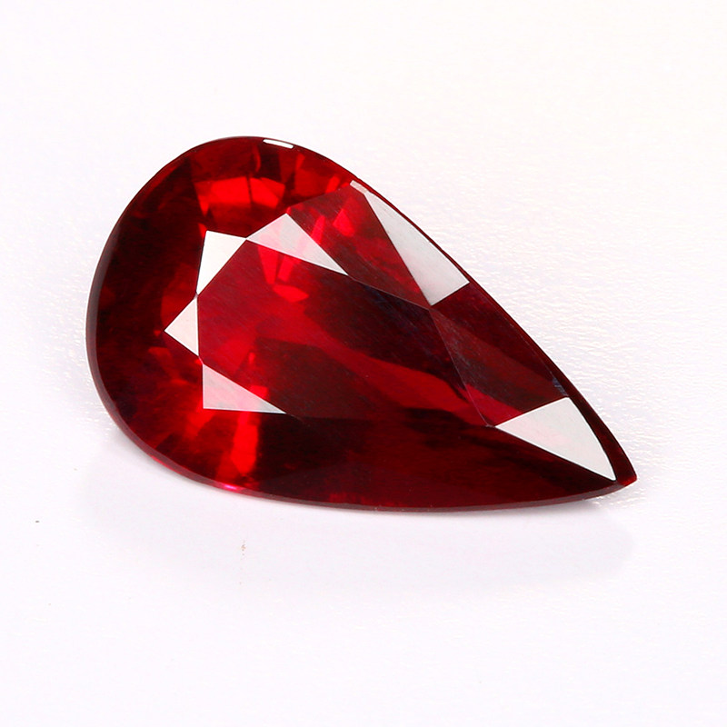 2.20ct天然无烧鸽血红红宝石裸石火彩好晶体干净可定制配aigs证书