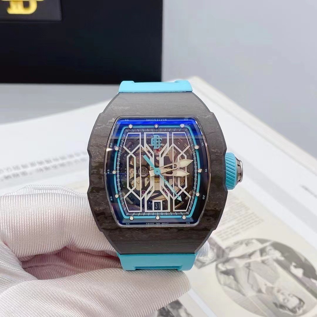 davis elvin戴维斯马布里代言99新顶级轻奢潮牌新款男士机械腕表