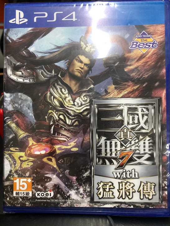 PS4无双7猛将传中文全新
