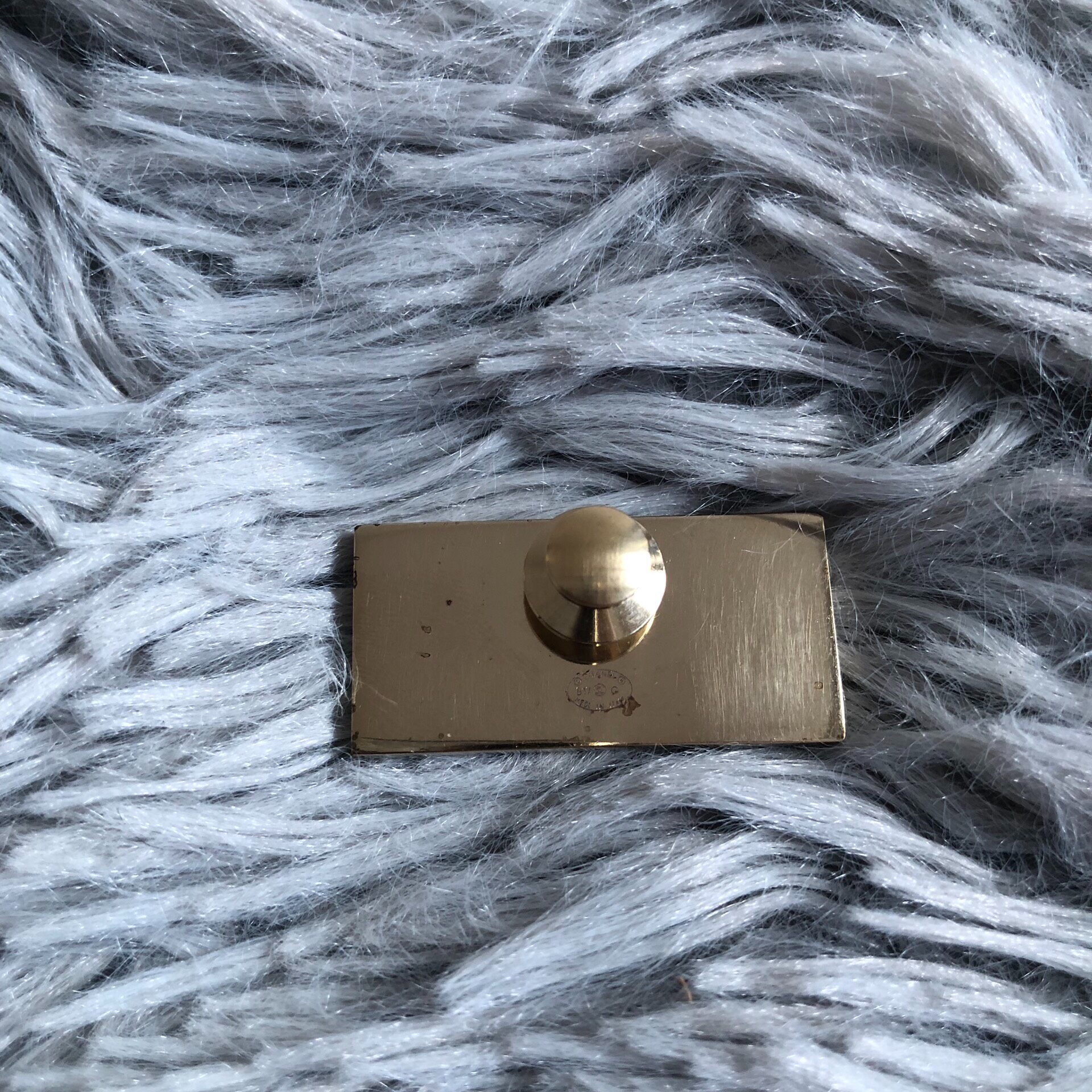 Chanel COCO555 Rectangular Brooch — detail