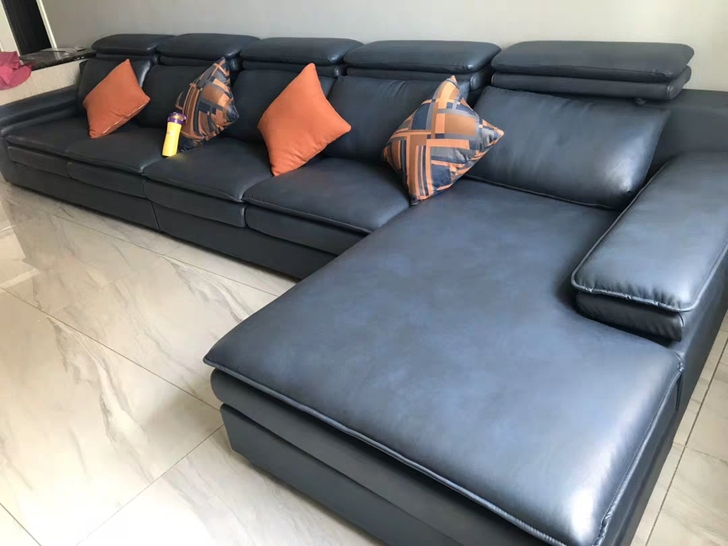 客厅布艺沙发科技布棉麻布颜色尺寸可以定制，有网店平台担保，需