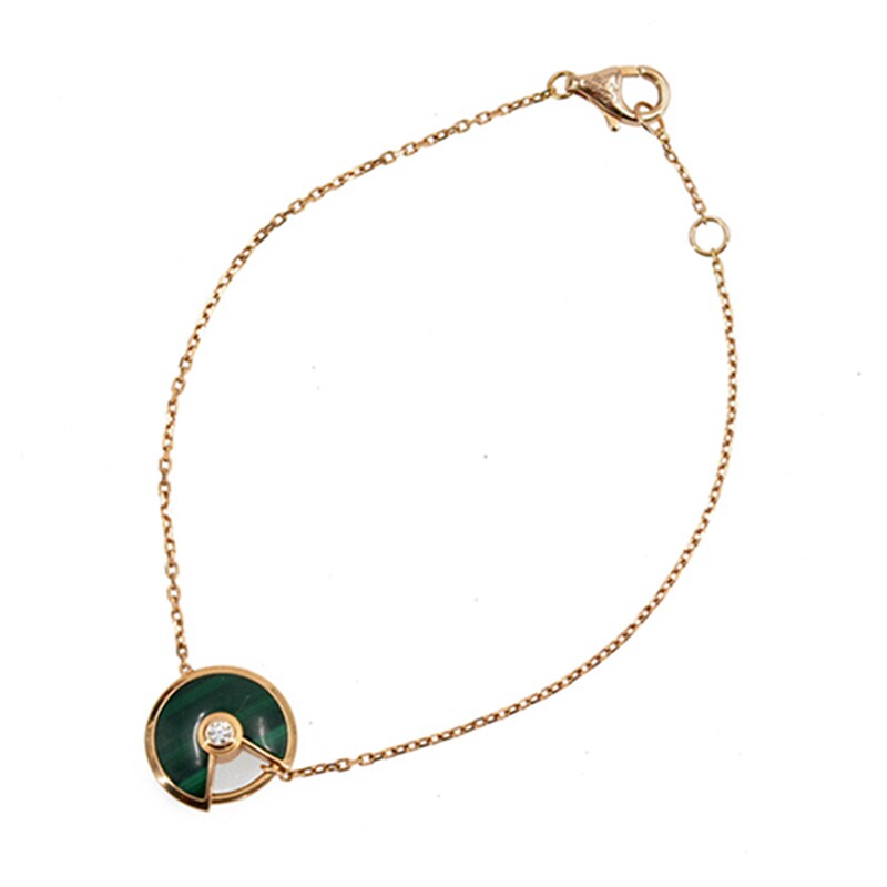 【9.8新】卡地亚cartier 护身符钻石手链公价14500元