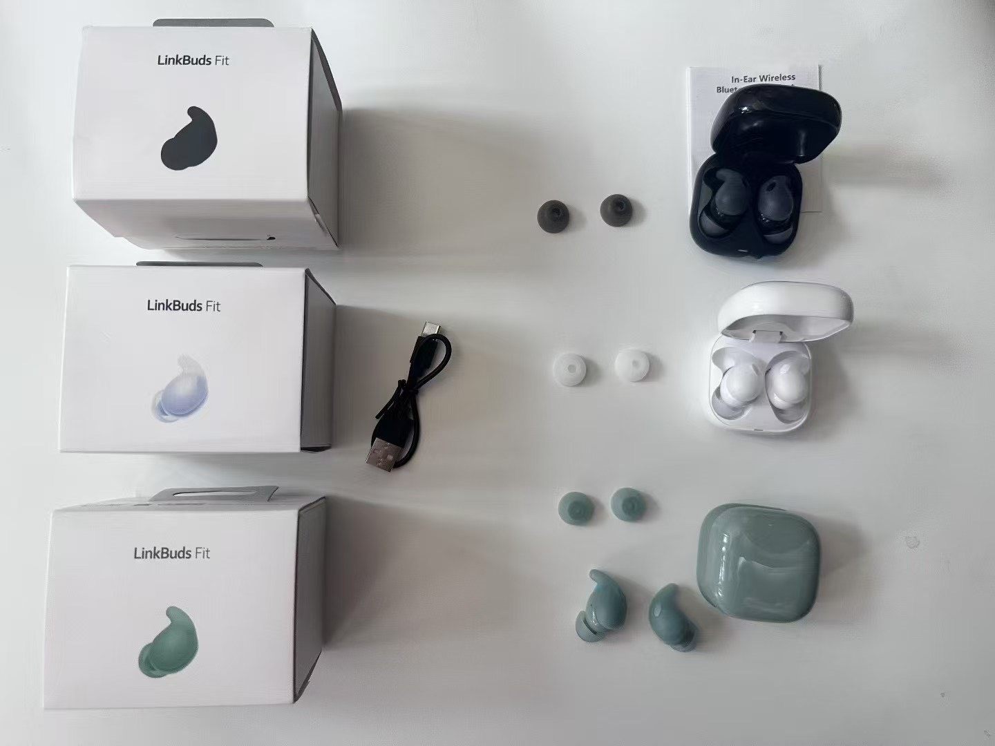 索尼LinkBuds Fit真无线降噪耳机