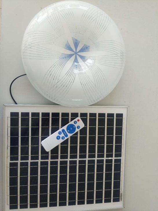 太阳能吸顶灯亮度高，零电费亮度可调节安装方便，