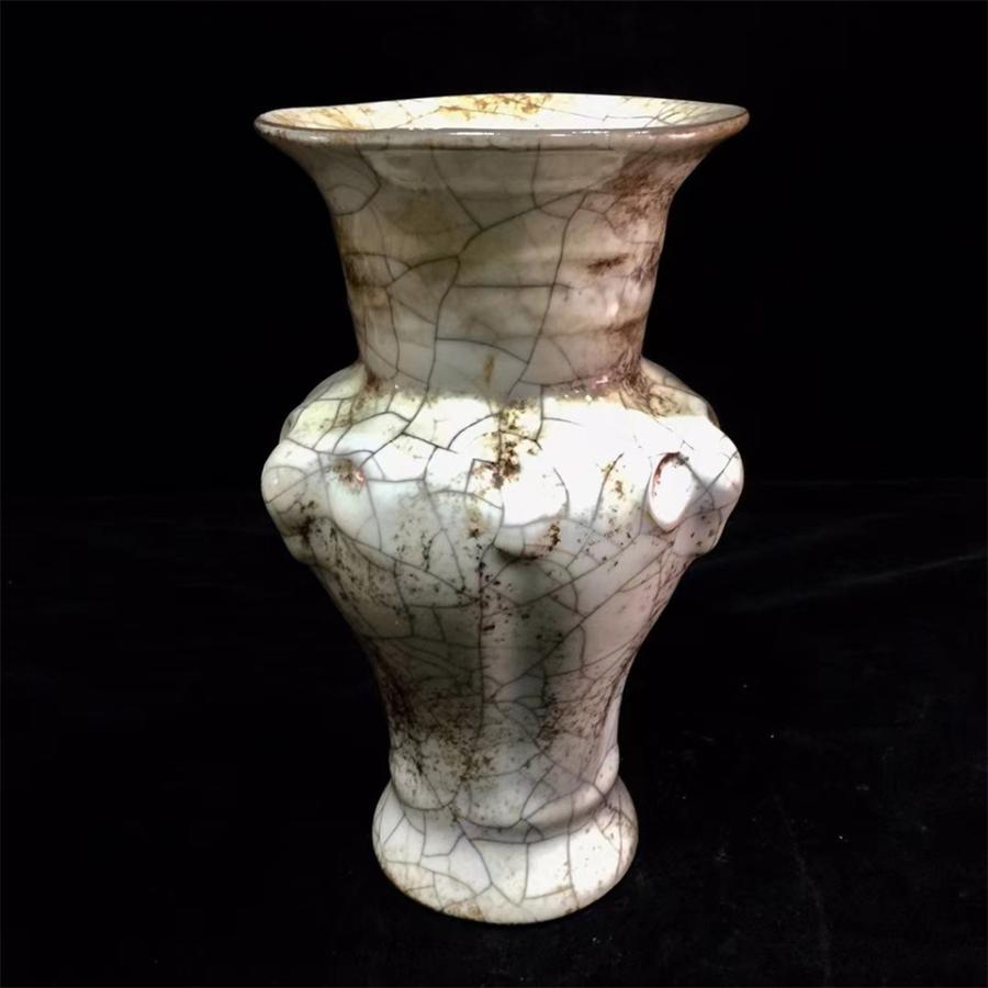 nc1936疑似旧藏大宋官窑三羊尊瓶 - 司法拍卖 - 阿里资产