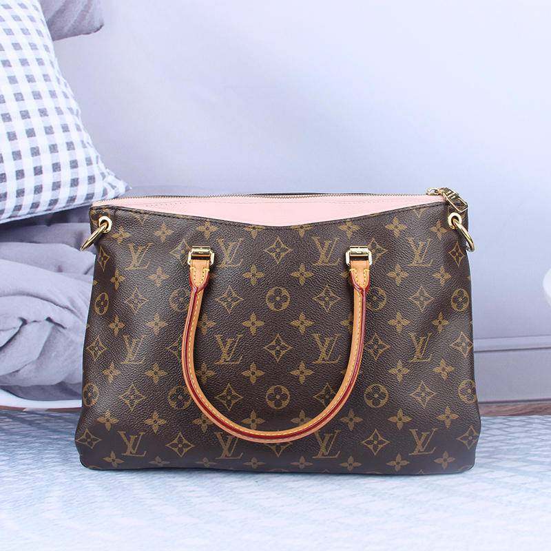 【一元起拍无保留价】[9.5新]路易威登/lv女包两用包pallas系列