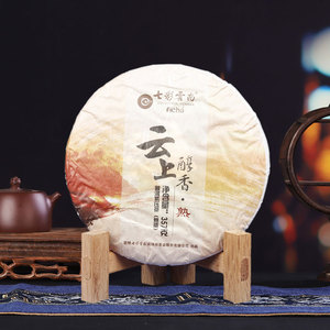 茶酒滋补 - 普洱茶拍卖,七彩云南,混采纯料,2018年
