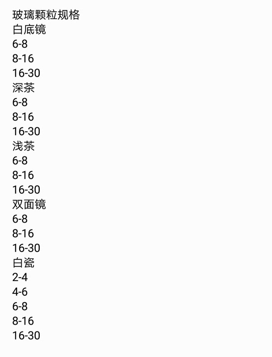 玻璃颗粒人造大理石人造地面砖原材料