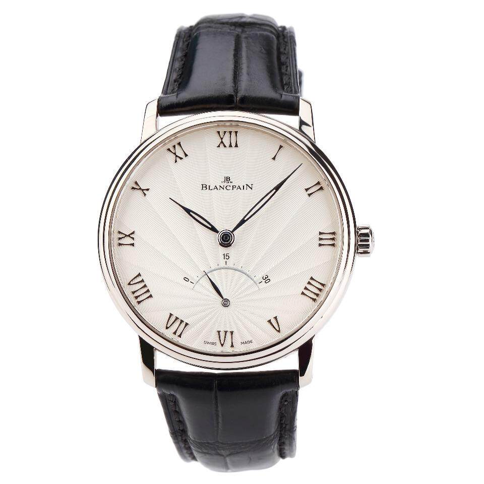 [9.5新]宝珀6653-1542-55b经典系列白金自动机械男表