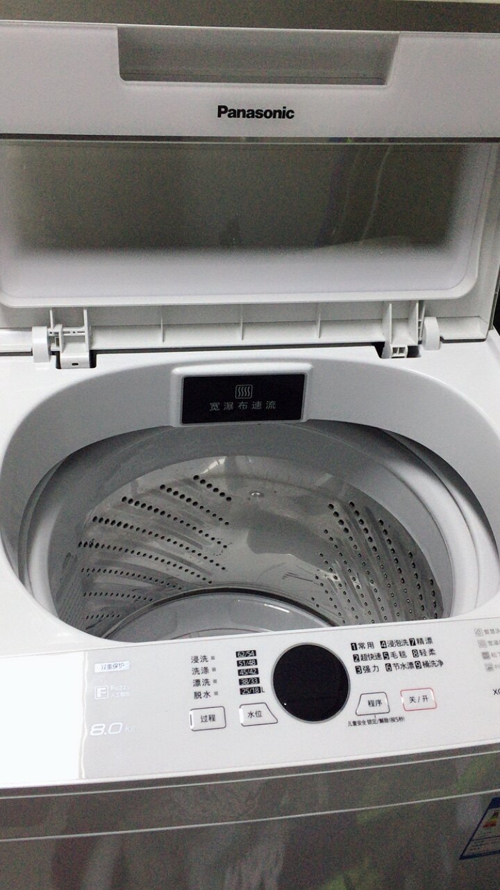 panasonic松下洗衣机xqb80t8mta值得买吗松下xqb80t8mta真实用户评价