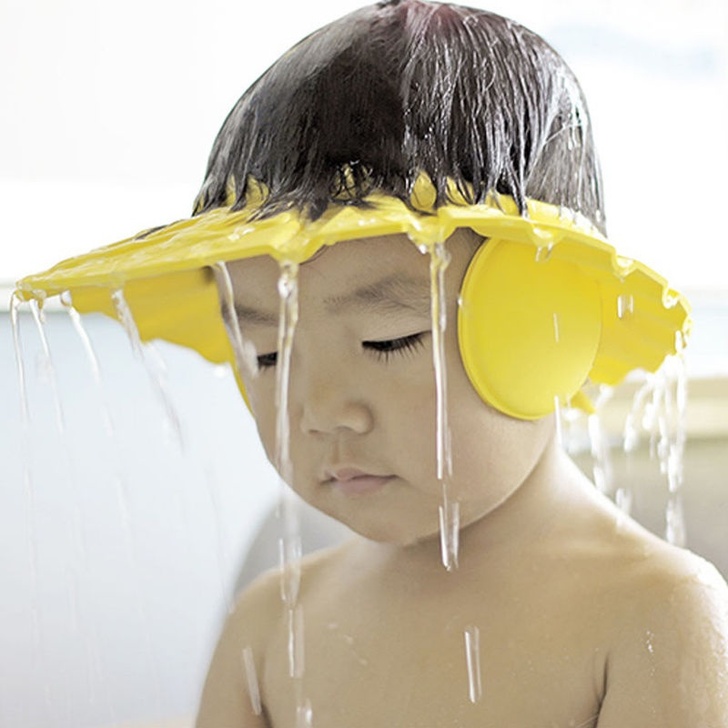 【免费送】儿童洗头帽防水护耳神器宝宝洗澡帽婴幼儿洗发浴帽