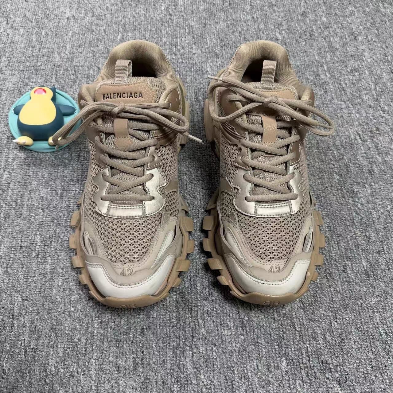 Balenciaga Track 3.0 Brown Sneakers — front