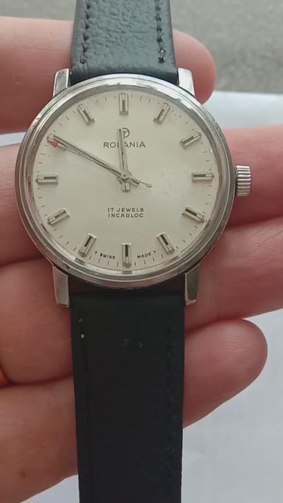 瑞士罗唐纳手动机械古董老手表！走时正常！误差没测试过！品相完