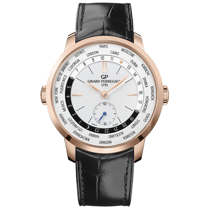 【9.9新】未使用芝柏1966系18k玫瑰金自动男表公价177000