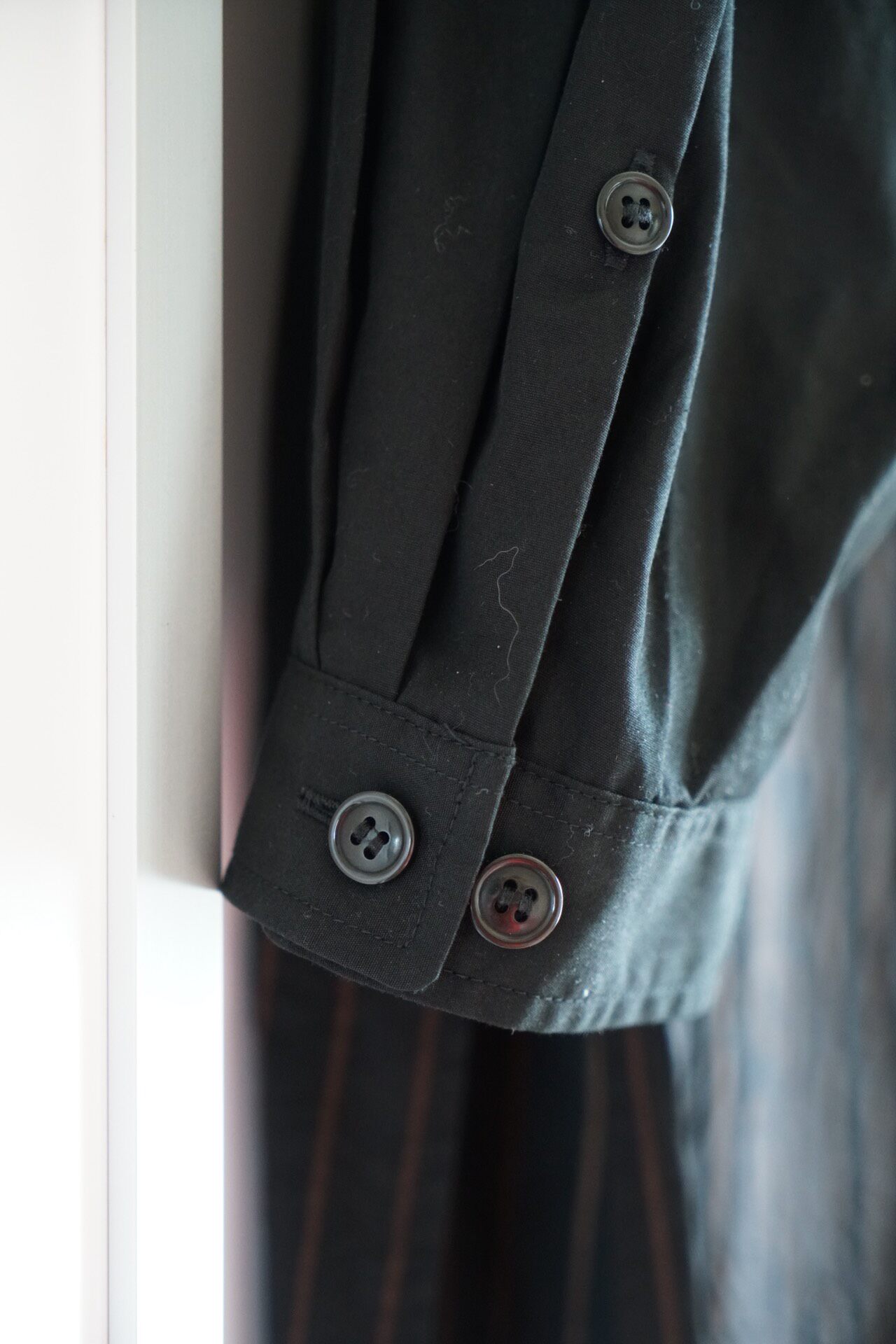 Yohji Yamamoto 18SS Stripe Shirt — label