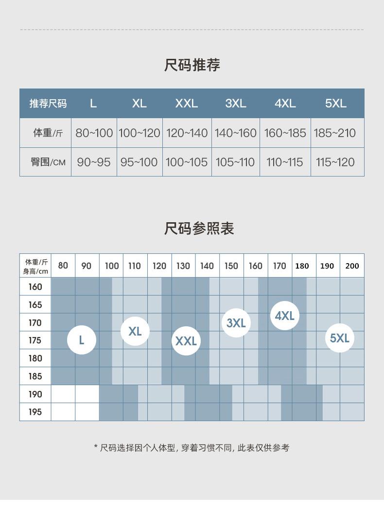男士内裤纯棉抗菌磁石内裆透气平角裤黑色潮大码裤衩四角短裤头男