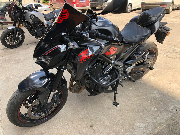 川崎大贸Z900，2018年2月出厂的车，到我手里二手户，目