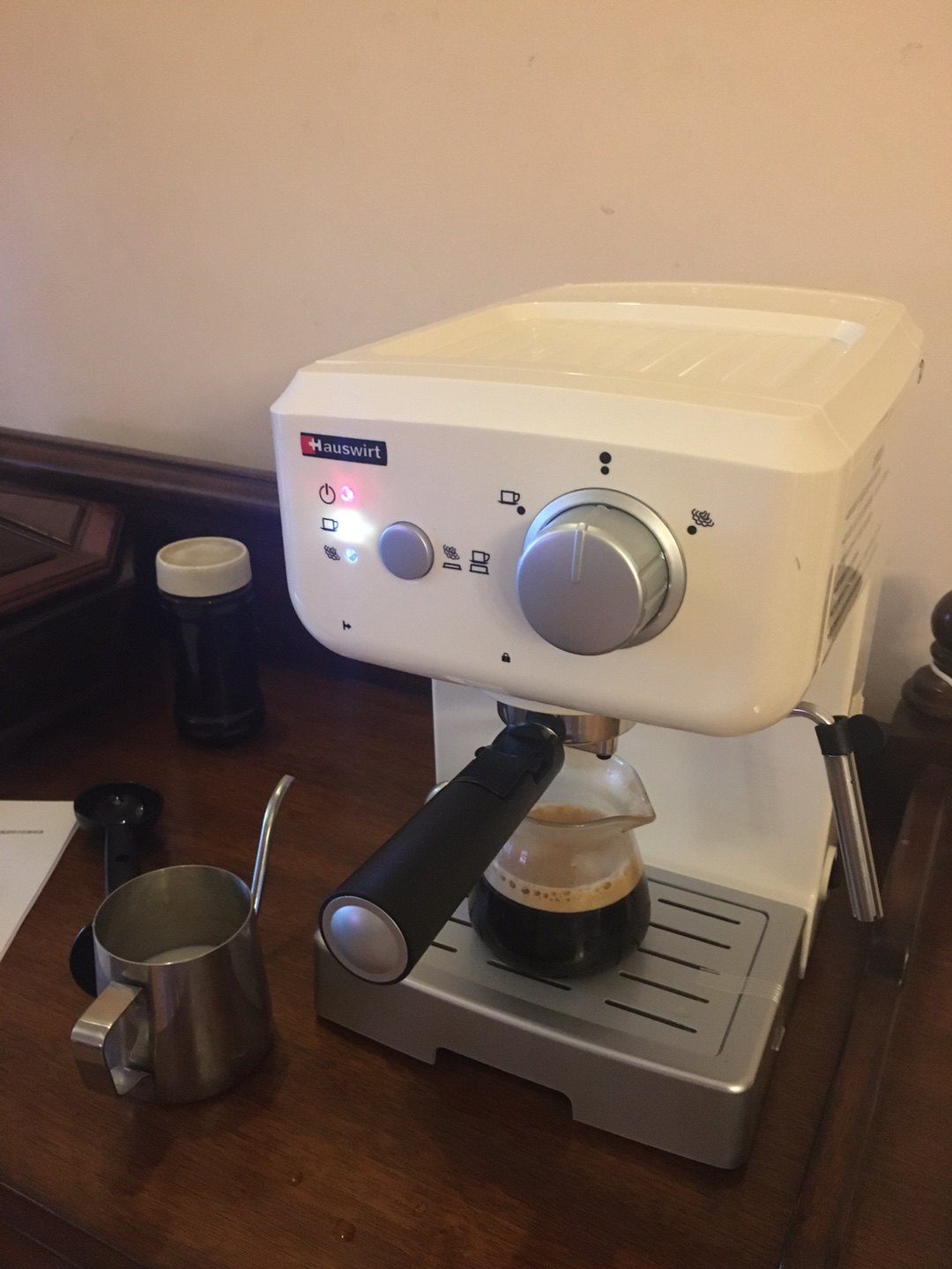 hauswirt海氏咖啡机hc71怎么样海氏hc71谁用过好不好用优缺点评测