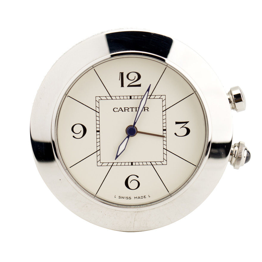 [无保留价][9.5新]卡地亚珍藏座钟ln