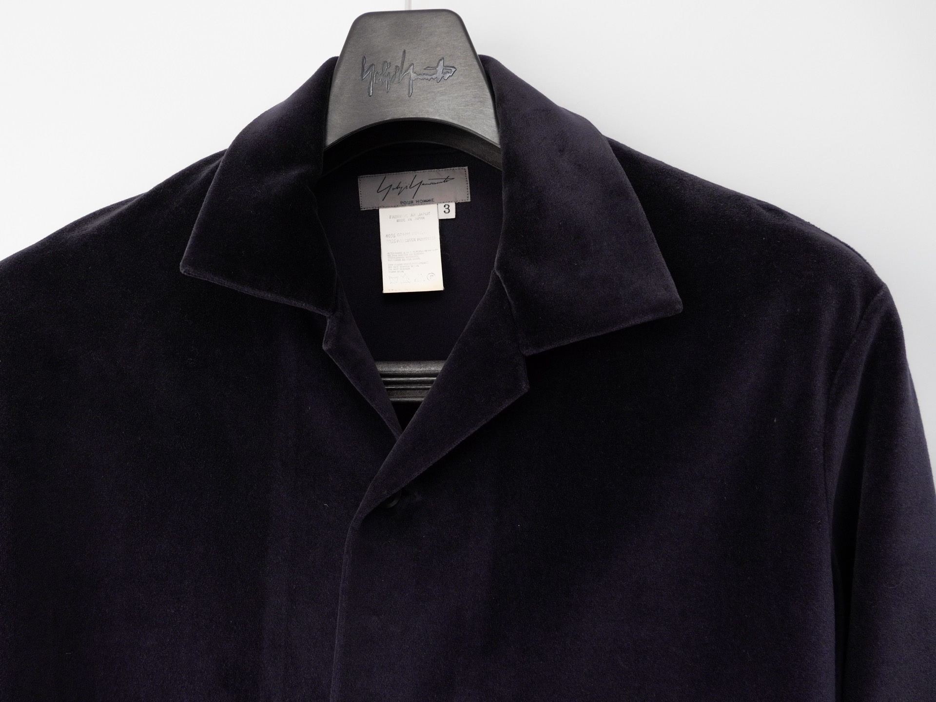 Yohji Yamamoto 2000AW Blend Shirt — detail