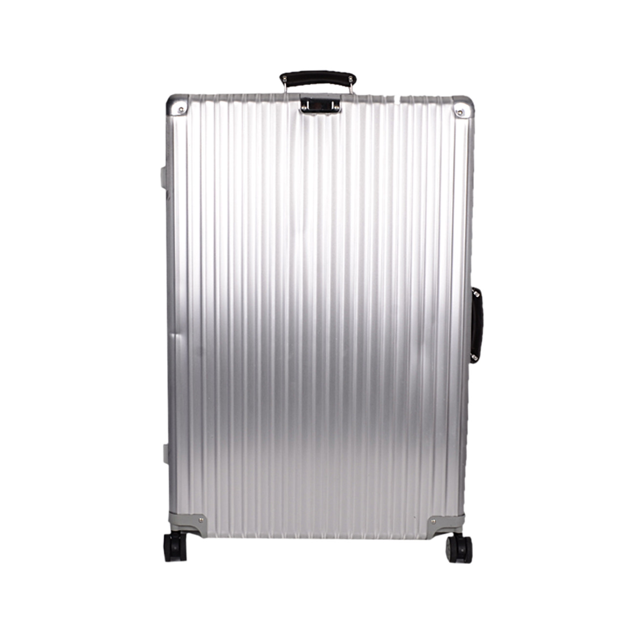 [降价5%][9.5新]日默瓦rimowa中性银色大号铝合金四轮拉杆箱