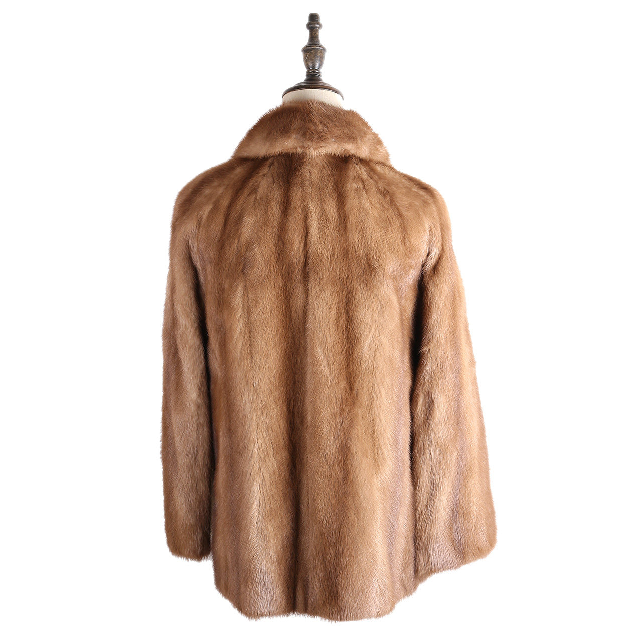 [即刻拍][9.5新]saga女士貂毛大衣皮草外套8my3100102