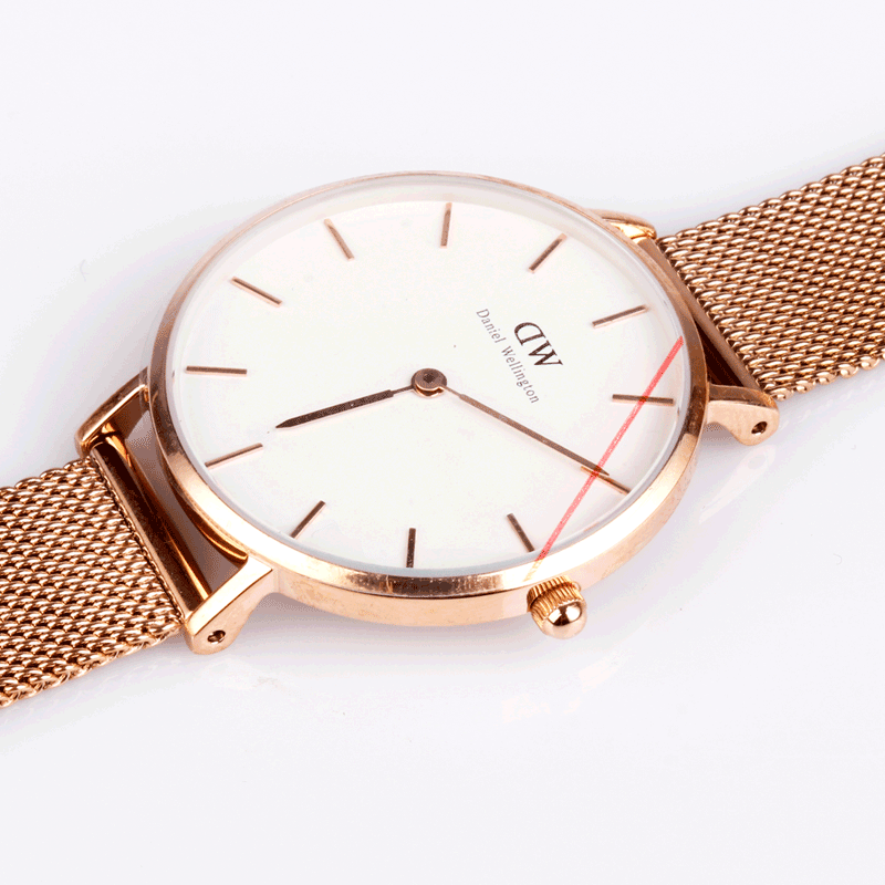 3【99新 未使用】dw丹尼尔-惠灵顿dw手表女28mm简约时尚女