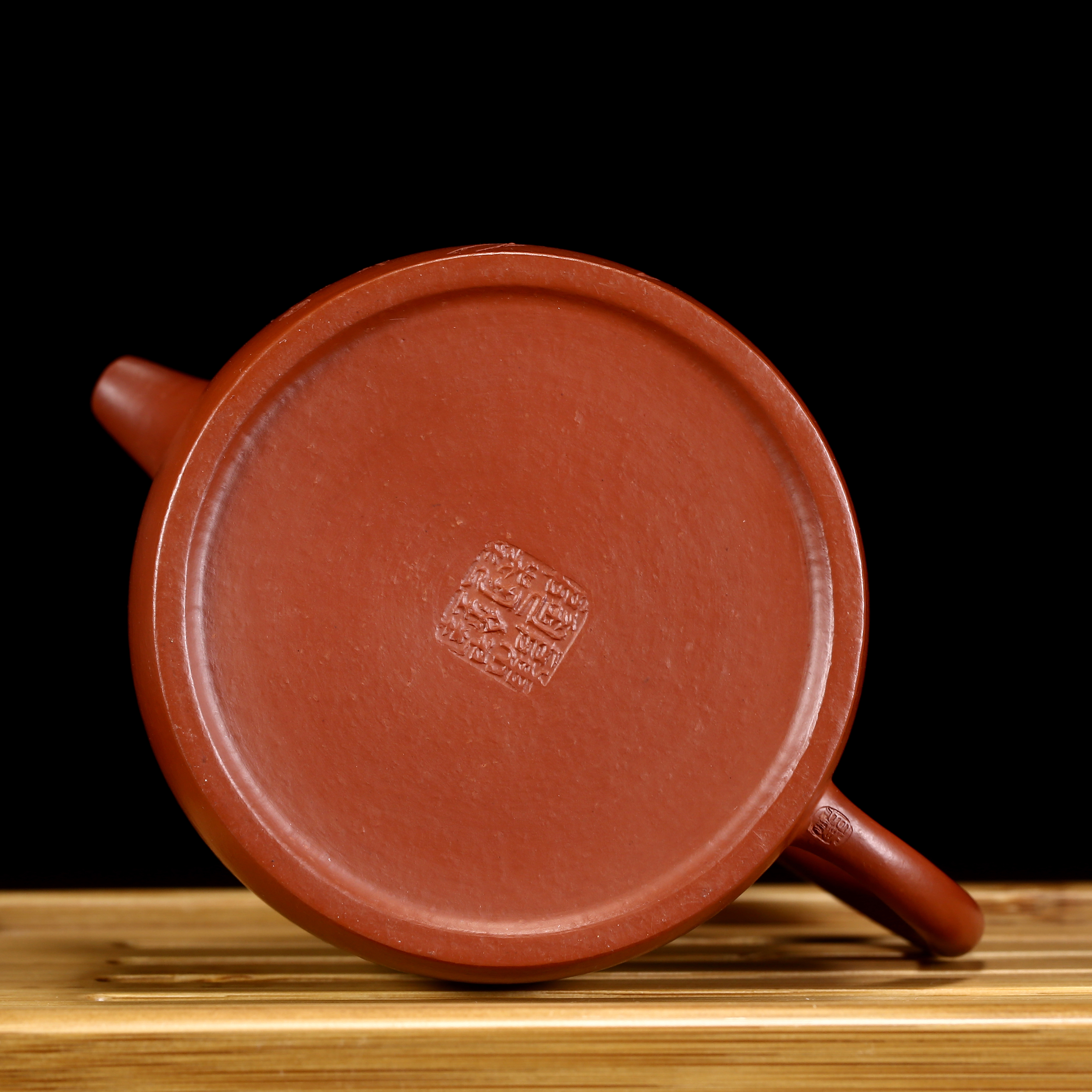 捡漏 陶刻鼻祖任淦庭传人 国工陈老师单刀刻朱泥秦权名家紫砂壶